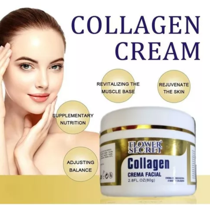 Crema Blanqueadora Con Colágeno Te Piel Radiante y Joven En Solo Días 🤍✨