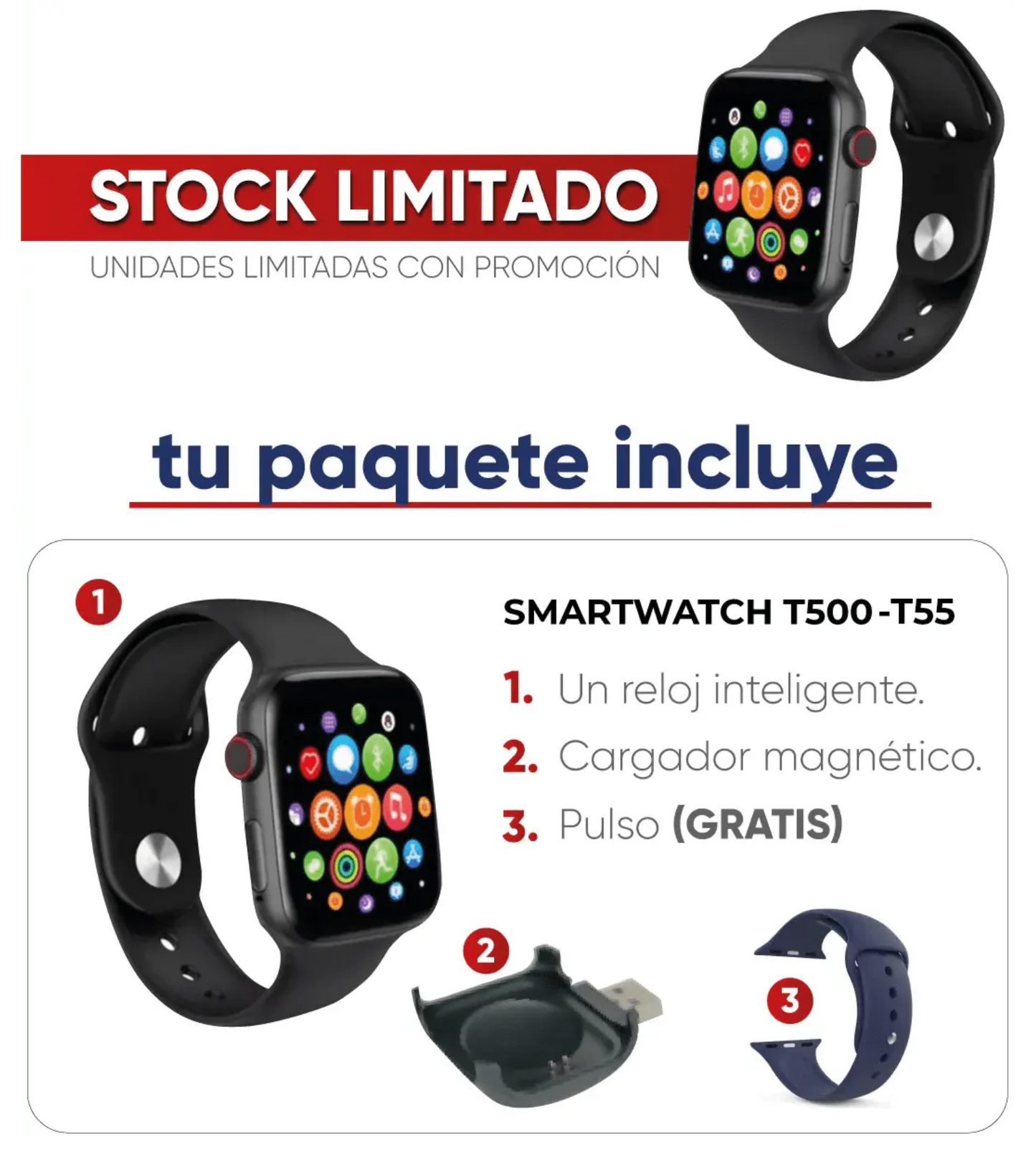 iWatch Ultra - Reloj Inteligente AntiRobo con +16 funciones distintas ⌚️