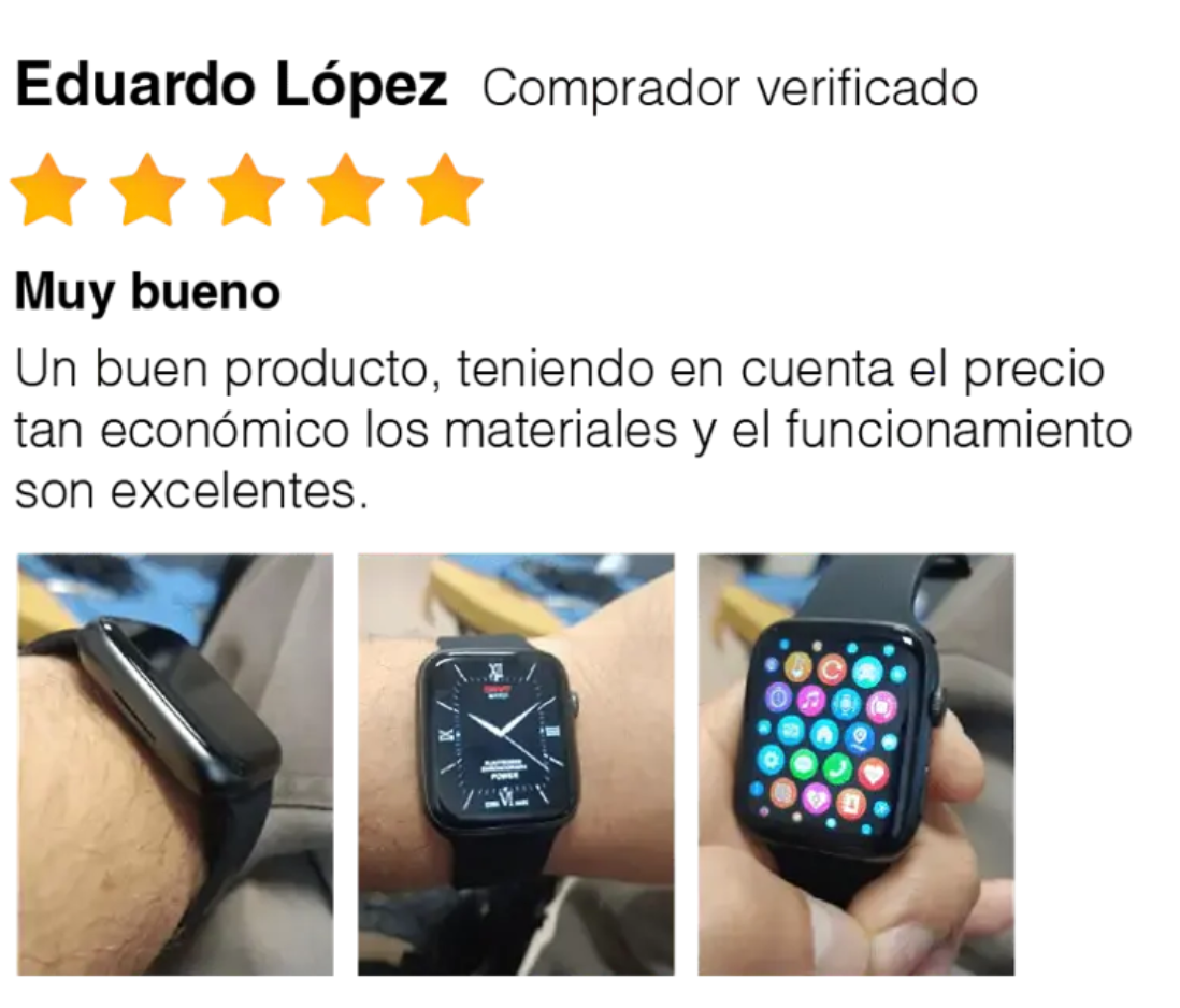 iWatch Ultra - Reloj Inteligente AntiRobo con +16 funciones distintas ⌚️