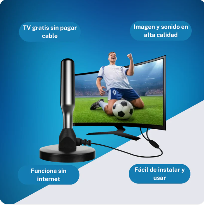FullView - Antena tv + 10.000 Canales GRATIS