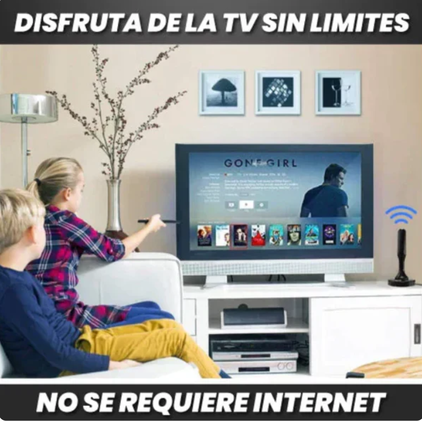 FullView - Antena tv + 10.000 Canales GRATIS