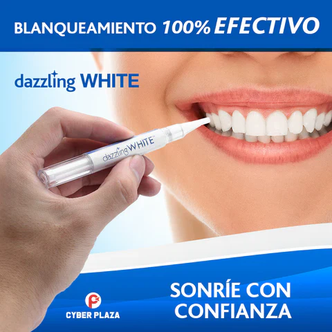 Nunca más sentiras verguenzas por sonreir - Dazzling White lapiz blanqueador dental 🦷