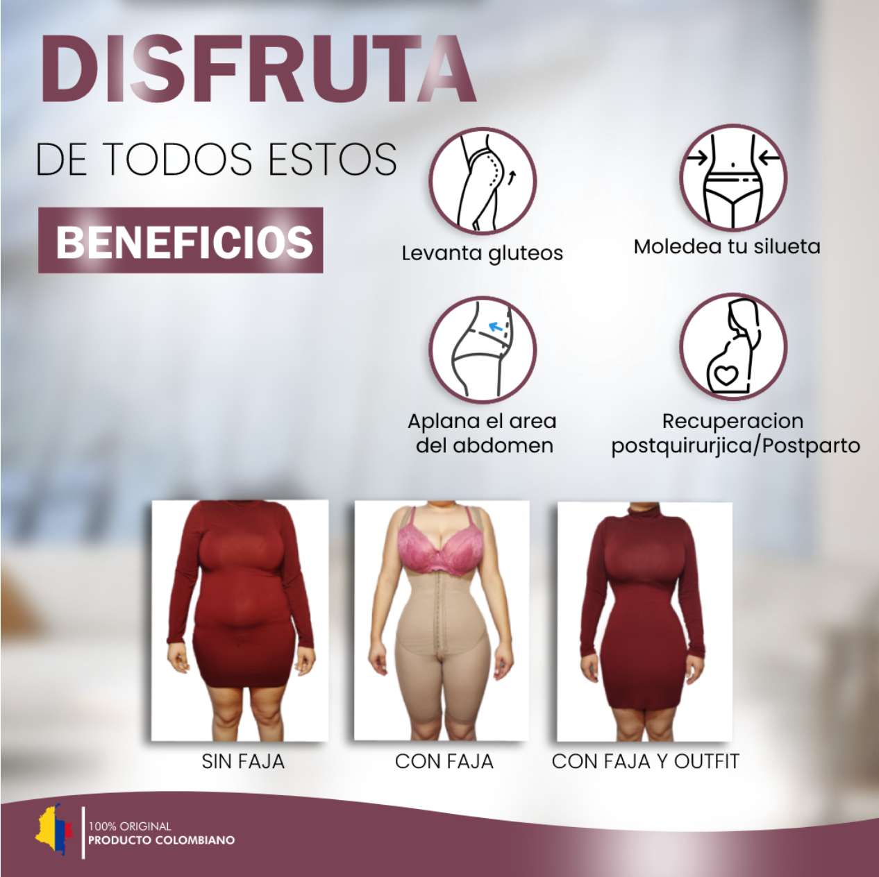 ¡Faja Moldeadora OHWOW! 💃 Define tu Cuerpo ¡Llévatela con Envío Gratis! 🚚